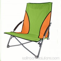 Stansport Low Profile Fold Up Chair Lime and Orange 553244472
